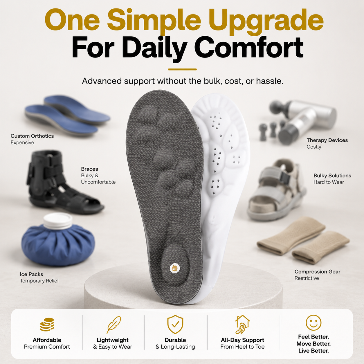 Veltora™ Orthopedic Massage Insoles